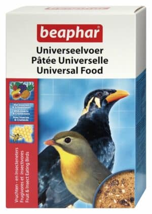 Beaphar universeel voer vrucht&insectetende vogels 1kg