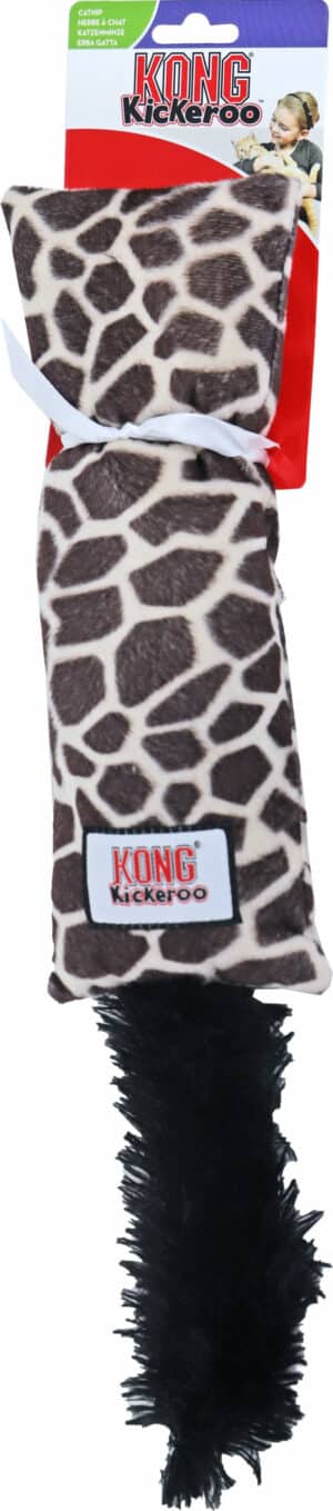 Kong kat speelgoed Kickeroo, giraffe print