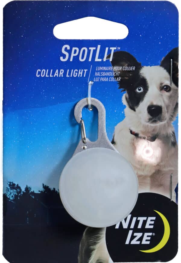 LED lampje klein halsband hond