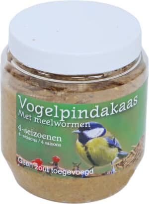 De Boon Pindakaas Vogel Meelwormen 350 gr