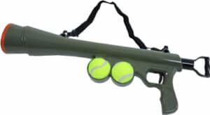 Tennisbalschieter Bazooka + 2 Tennisbal 65cm