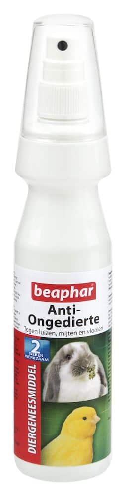 Beaphar anti-ongediertespray vogel/knaagdier 150ml