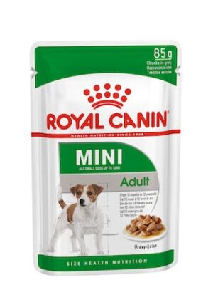 Royal Canin Mini Adult natvoer maaltijdzakjes 12x85g