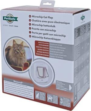 PetSafe kattendeur microchip wit 1st
