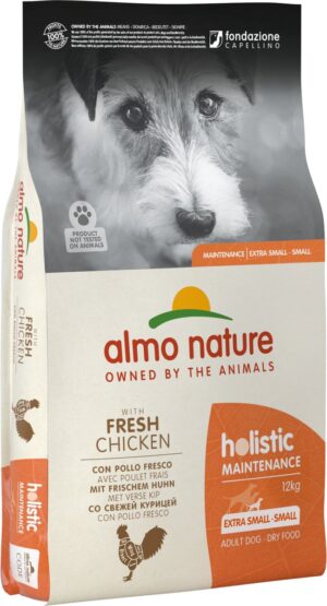 Almo Nature Droogvoer Holistic Hond XS-S Kip 2kg