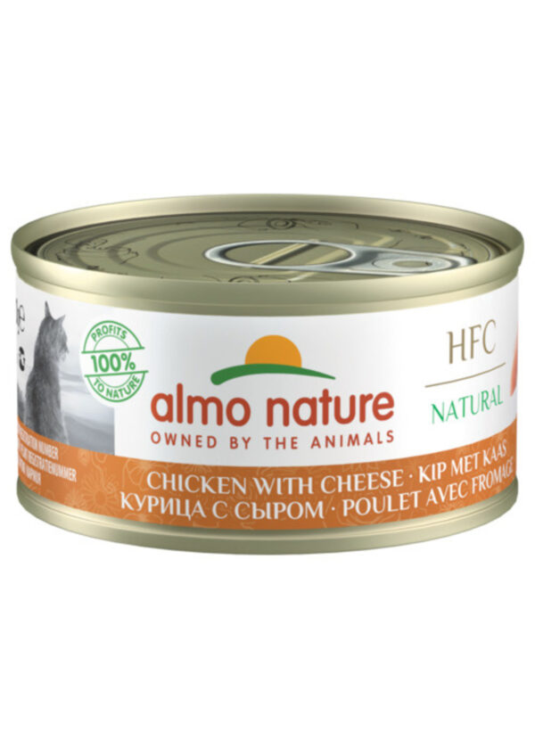 Almo Nature HFC cat kip&kaas 70gr