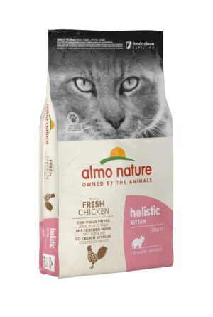 Almo Nature Holistic cat kitten kip&rijst 2kg