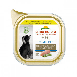Almo Nature Natvoer HFC Hond Kip/Gourgette 85g