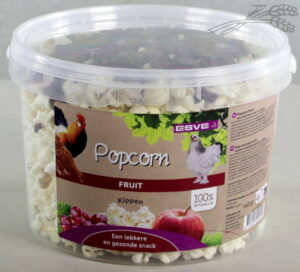 Esve Kippen Popcorn met fruit 3 L