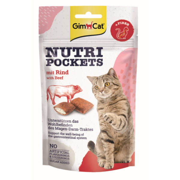 GimCat nutri pockets rund 60gr