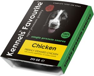 Kennels Fav. Steamed Chicken 395 gr