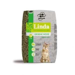 Linda Kattenbakvulling Groene Weide Circulair 18 L