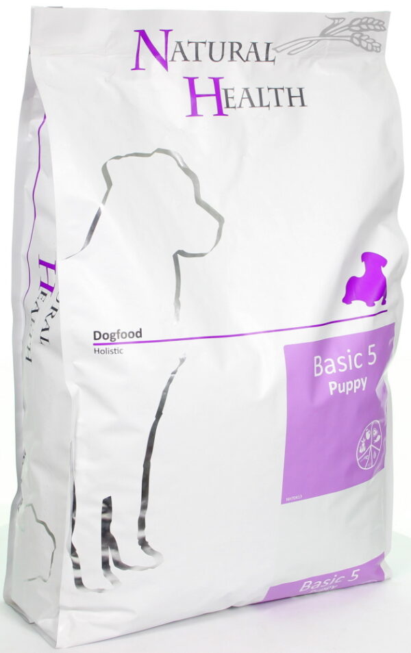 Natural Health hond Basic 5 Puppy 7,5 Kg