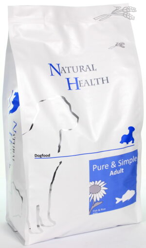 Natural Health hond Fish & Rice 2,5 kg
