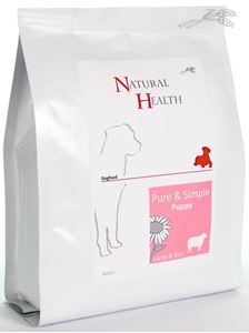 Natural Health hond Lamb & Rice Puppy 400 gr