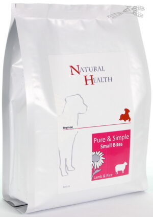 Natural Health hond Lamb & Rice Small Bite 400 gr