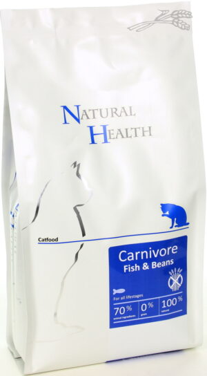 Natural Health Kat Carnivore Fish&Beans 2,5 kg