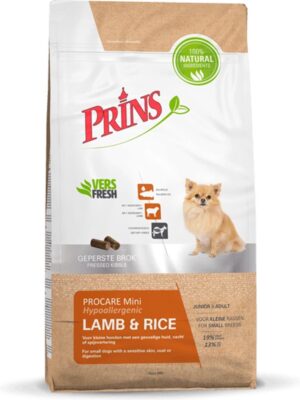 Prins ProCare hypoallergic lamb&rice mini 3kg