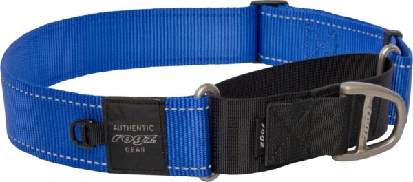 Rogz Beltz Utility Control web Halsband M Blauw1 st