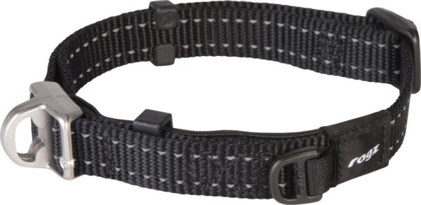 Rogz Beltz Utility Safety halsband M Black1 st