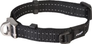 Rogz Beltz Utility Safety halsband XL Black1 st