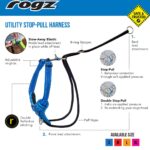 Rogz Beltz Utility Stop Pull Tuig L Pink1 st