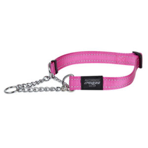 Rogz Utility Chain halsband XL Pink1 st