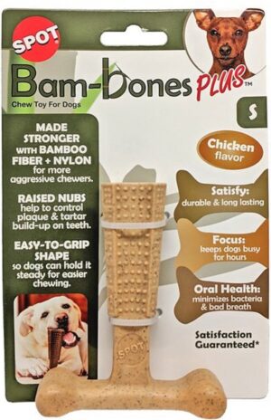 Spot Bam-Bones Plus Easy Grip Beef Small