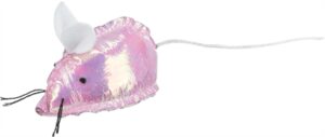 Trixie Glittermuis, stof, catnip 7 cm