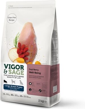 Vigor&Sage cat adult beauty lily root 2kg