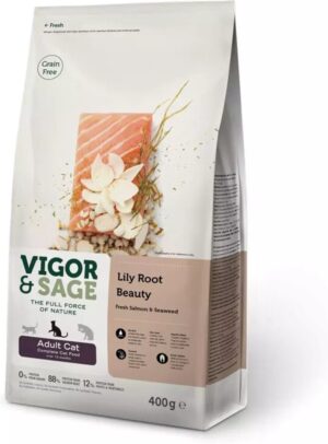 Vigor&Sage cat adult beauty lily root 400gr