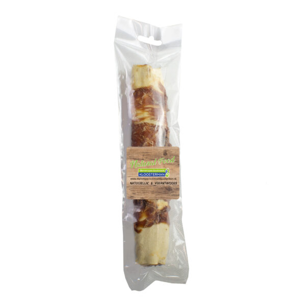 Dsz Kloosterman Witte buffelhuid roll 20 cm. met kip en lever 1-pack