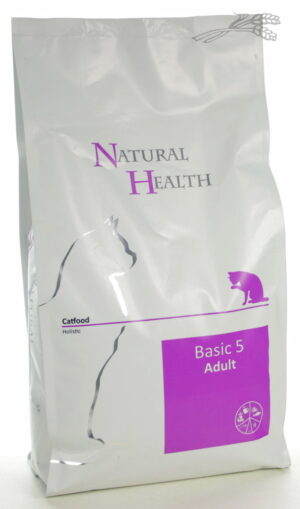 Natural Health Droogvoer Basic 5 kat 2,5 kg