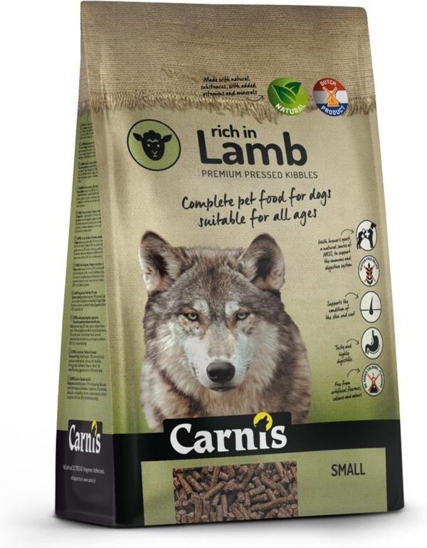 Carnis Geperst Lam Small 2KG