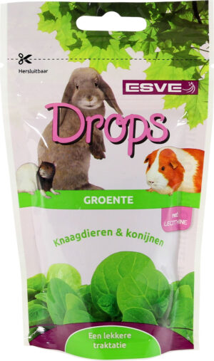Esve Knaagdier Drops Groente 75 gr
