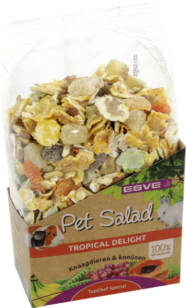 Esve Pet Salad - Tropical Delight Knaagdier 175 gr