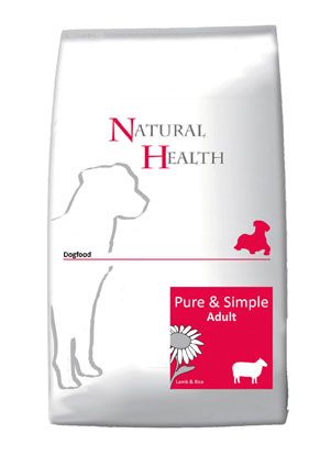 Natural Health Hond Lam & Rijst Adult 2 kg