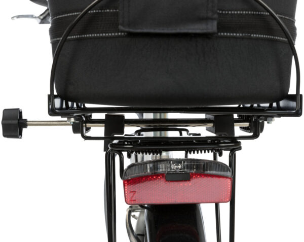 Trixie Fietsmand voor brede bagagedragers, EVA 29 × 42 × 48 cm, zwart