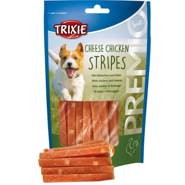 Trixie PREMIO Cheese Chicken Stripes 100 g