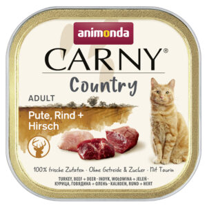 Animonda Carny Country Kalkoen/Rund/Hert 100 gr