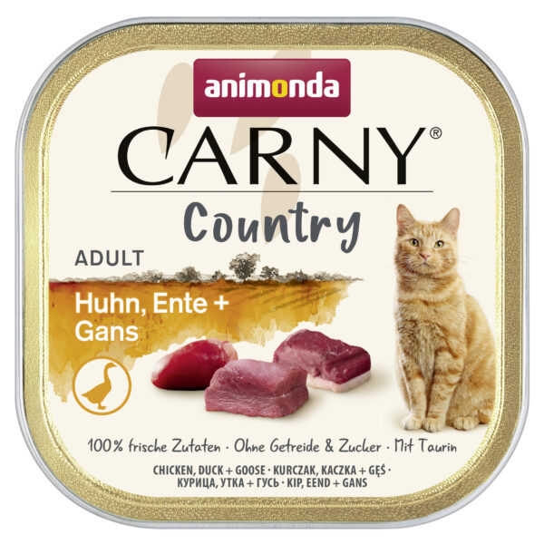 Animonda Carny Country Kip/Eend/Gans 100 gr