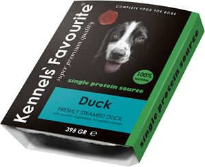 Kennels Fav. Steamed Duck 395 gr