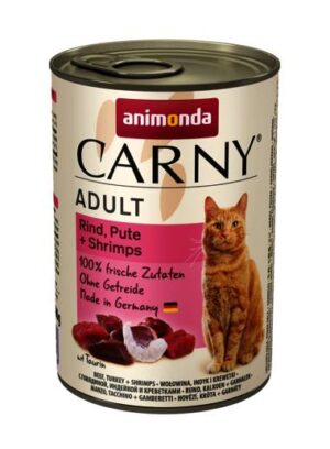 Animonda Carny Rund/Kalkoen/Garnaal 400 gr