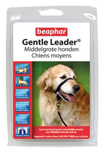 Beaphar gentle leader medium zwart 1st