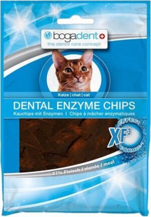 Bogadent Dental Chips voor Katten met Kip 50g