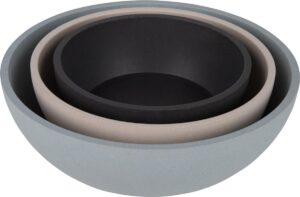 District 70 BAMBOO Dog Bowl - Small - Dark Grey