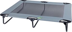 Stretcher opvouwbaar 125x83 cm grijs