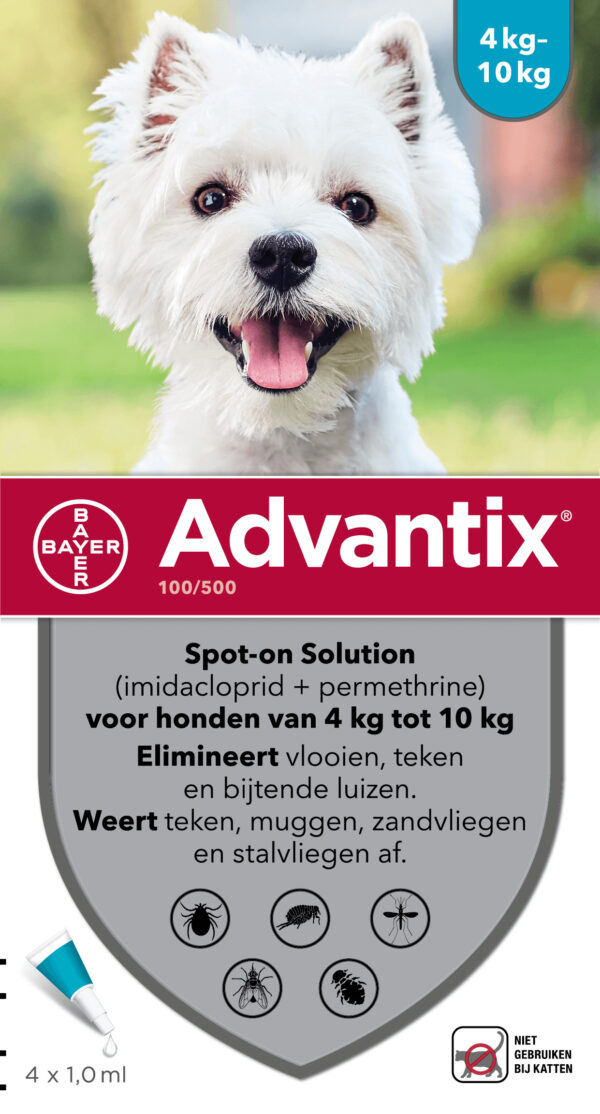 Advantix parasietbehandeling spot-on hond 40 4pip