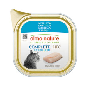 Almo nature kat hfc complete sterilsed kabeljauw 85g