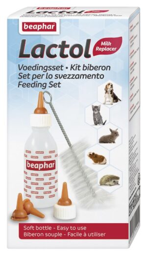 Beaphar lactol voedingsset 1st